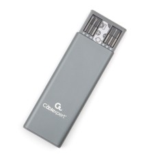 Отвертка с набором бит Cablexpert TK-SD-08R (49 предметов) Отвертка с набором бит Cablexpert TK-SD-08R (49 предметов)