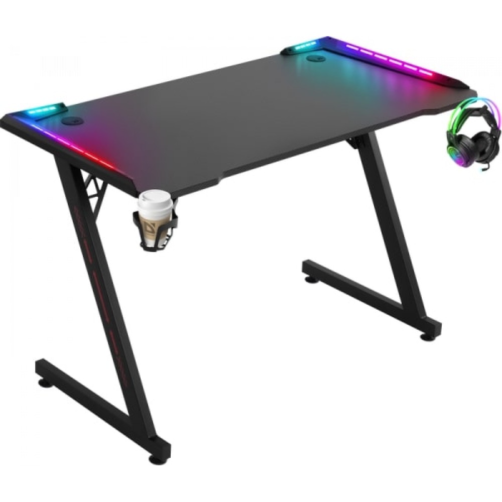 Компьютерный стол Defender Jupiter RGB подвес кружки+гарнитуры Компьютерный стол Defender Jupiter RGB подвес кружки+гарнитуры