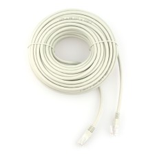 Патч-корд UTP Cablexpert PP6U-20M  кат.6, 20 м, литой, многожильный (серый)