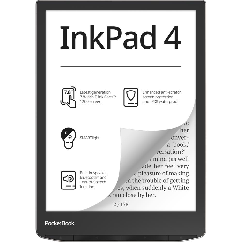 Электронная книга PocketBook PB743G серебряный Электронная книга PocketBook PB743G серебряный