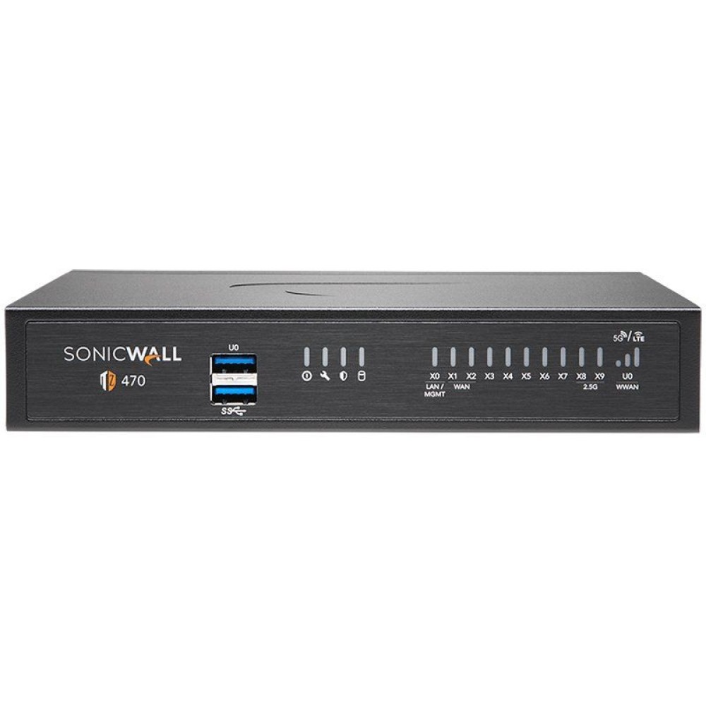 SONICWALL TZ470 TOTAL SECURE - ESSENTIAL EDITION 1YR