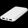 ttec PowerSlim DUO 10000 mAh Powerbank, White (2BB163B)