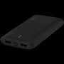 ttec PowerSlim DUO 10000 mAh Powerbank, Black (2BB163S)