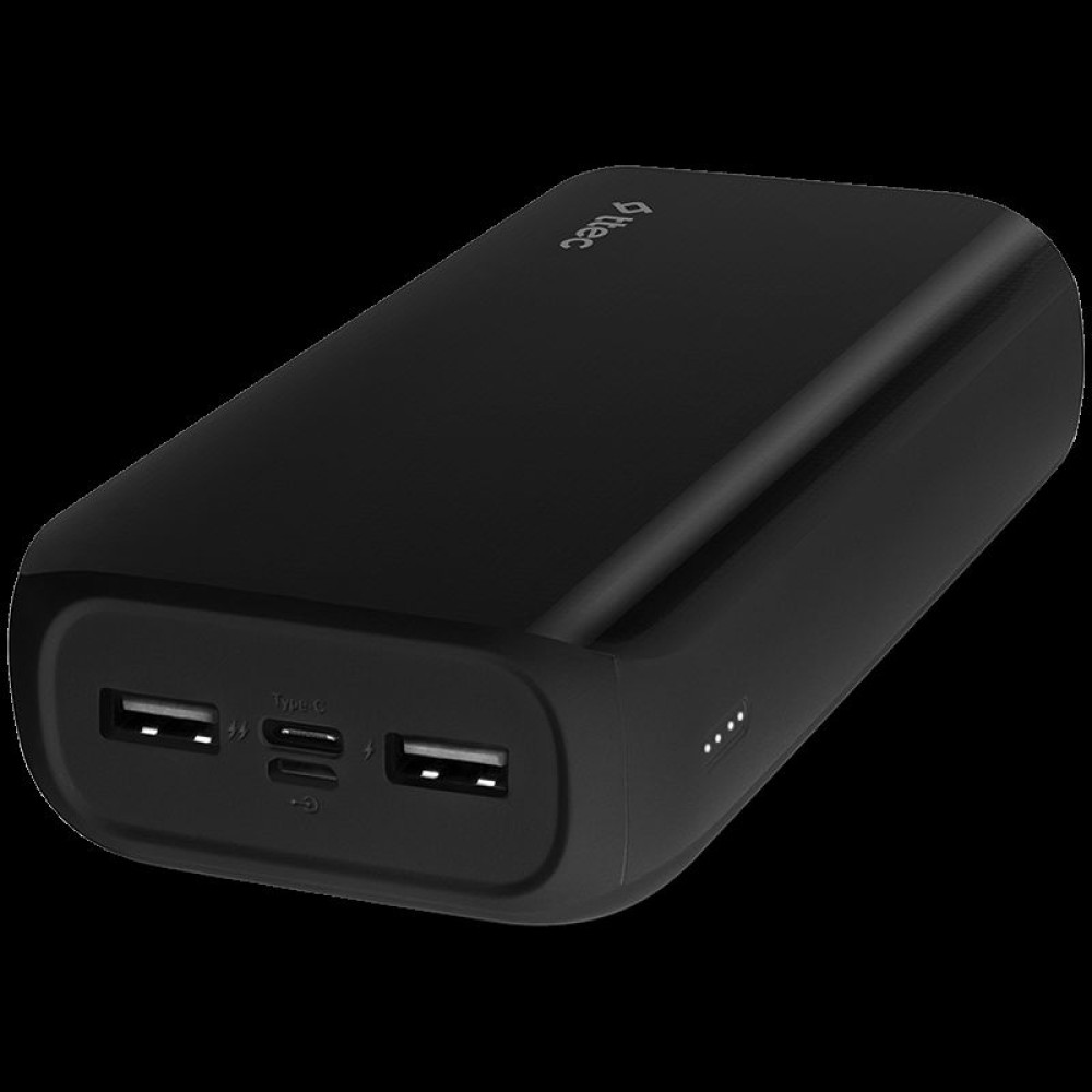 ttec ReCharger Ultra 30.000 mAh Powerbank, Black