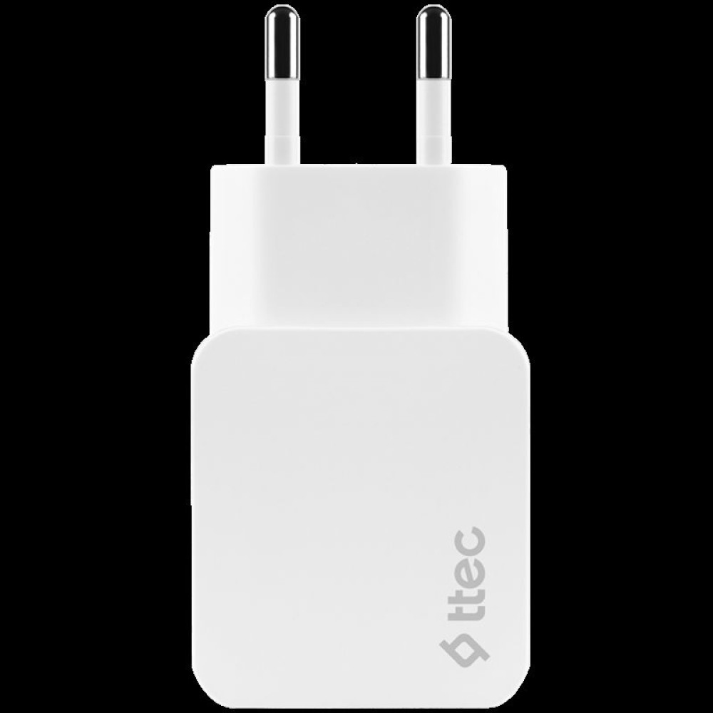 ttec Quantum PD Apple MFi Lisanslı 20W Seyahat ve Araç Şarj Aleti + Type-C/Lightning Kablo