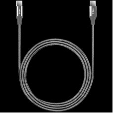 ttec AlumiCable Type-C - Type-C 300cm 65WFast Charge Cable,Space Grey