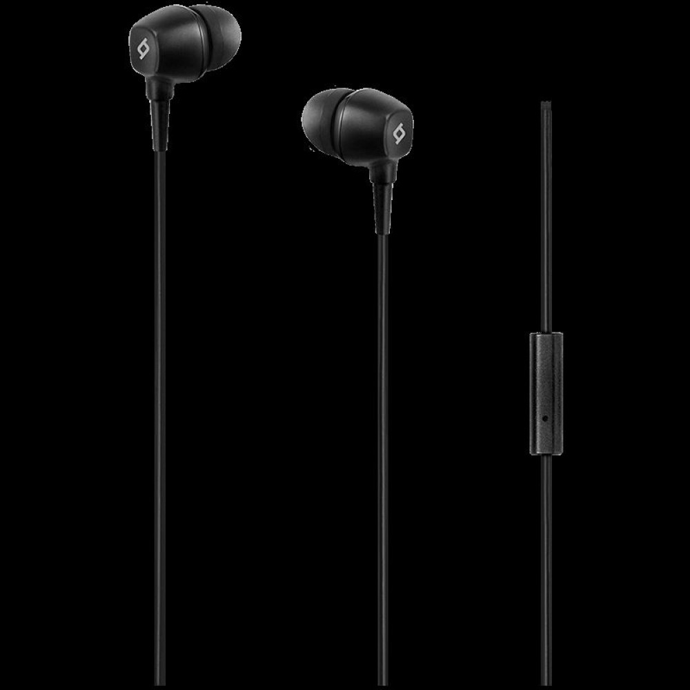 ttec Pop In-Ear Headphones with Microphone , 3.5mm , Black