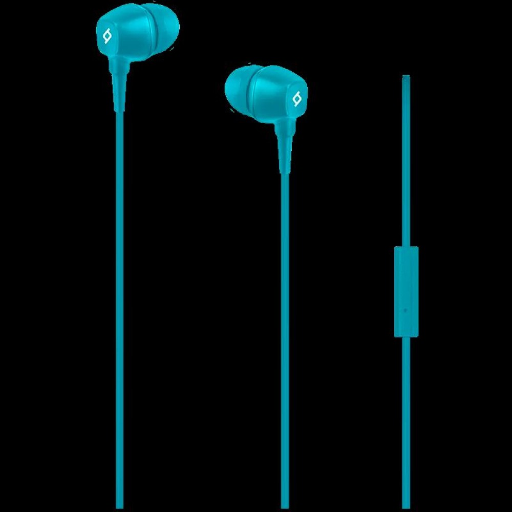 ttec Pop In-Ear Headphones with Microphone , 3.5mm , Turquoise