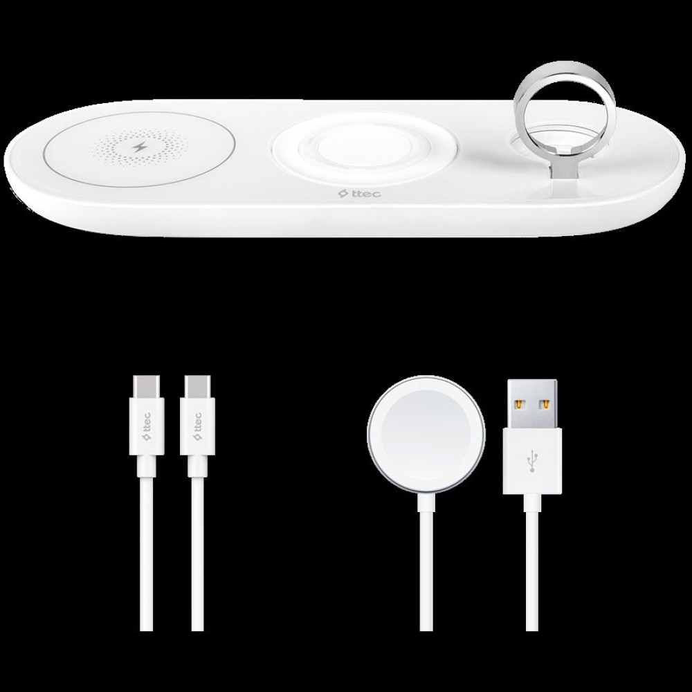 ttec AirCharger Trio 3 İN 1 iPhone + Apple Watch + AirPods