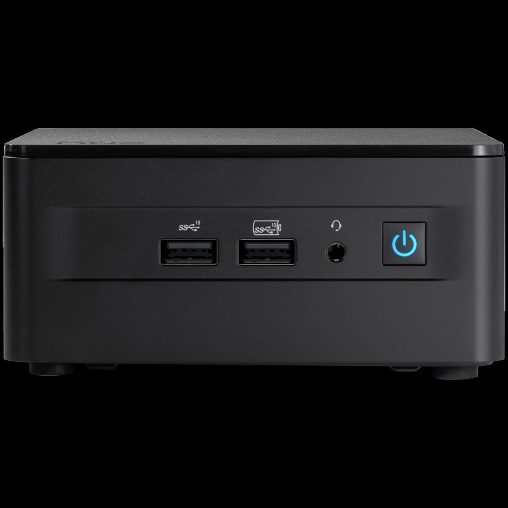 ASUS NUC 13 Pro Kit NUC13ANHi3, Core i3-1315U Processor, 4xUSB, M.2 22x80 NVMe; 22x42 SATA, 2.5'' SATA slot, 2,5Gbe LAN, 2xHDMI, 2x Thunderbolt 4 (USB-C+DP), no cord, single unit, EAN:5032037267762