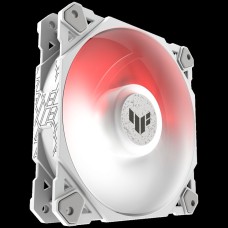 ASUS TUF Gaming TF120 ARGB White - Chassis Fan delivers high performance and durability in a rainbow of color