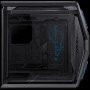 ASUS ROG Hyperion GR701 E-ATX Gaming case Black, 420 mm dual radiator support, four 140 mm fans, metal GPU holder, component storage, ARGB fan hub, Aura Sync, Dual USB Type-C ports, 60W fast charging