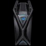 ASUS ROG Hyperion GR701 E-ATX Gaming case Black, 420 mm dual radiator support, four 140 mm fans, metal GPU holder, component storage, ARGB fan hub, Aura Sync, Dual USB Type-C ports, 60W fast charging