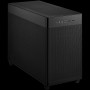 ASUS Prime AP201 MicroATX Case Black - stylish 33-liter MicroATX case with tool-free side panels and a quasi-filter mesh, with support for 360 mm coolers, graphics cards up to 338 mm long, and standard ATX PSUs