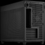 ASUS Prime AP201 MicroATX Case Black - stylish 33-liter MicroATX case with tool-free side panels and a quasi-filter mesh, with support for 360 mm coolers, graphics cards up to 338 mm long, and standard ATX PSUs