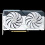 ASUS Video Card NVidia Dual GeForce RTX 4060 Ti White OC Edition 8GB GDDR6 VGA with two powerful Axial-tech fans and a 2.5-slot design for broad compatibility, PCIe 4.0, 1xHDMI 2.1a, 3xDisplayPort 1.4a