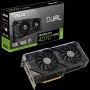 ASUS Video Card Nvidia Dual GeForce RTX 4070 Ti SUPER OC Edition 16GB GDDR6X VGA with two powerful Axial-tech fans and a 2.56-slot design for broad compatibility, PCIe 4.0, 1xHDMI 2.1a, 3xDisplayPort 1.4a