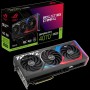 ASUS Video Card NVidia ROG Strix GeForce RTX 4070 Ti SUPER OC Edition 16GB GDDR6X VGA buffed-up design with chart-topping thermal performance, PCIe 4.0, 2xHDMI 2.1a, 3xDisplayPort 1.4a