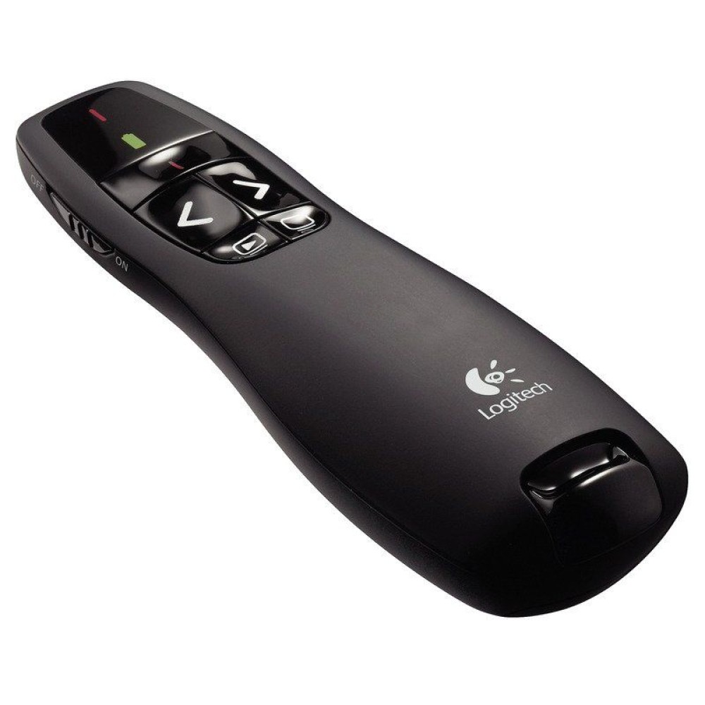 LOGITECH R400 Wireless Presentation Remote - BLACK