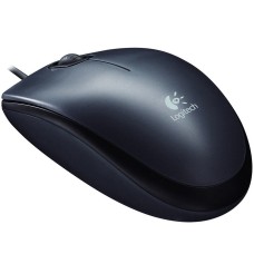 LOGITECH M100 Corded Mouse  - DARK - USB - EER2