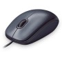 LOGITECH M90 Corded Mouse - GREY - USB - EWR2