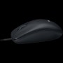 LOGITECH M90 Corded Mouse - GREY - USB - EER2