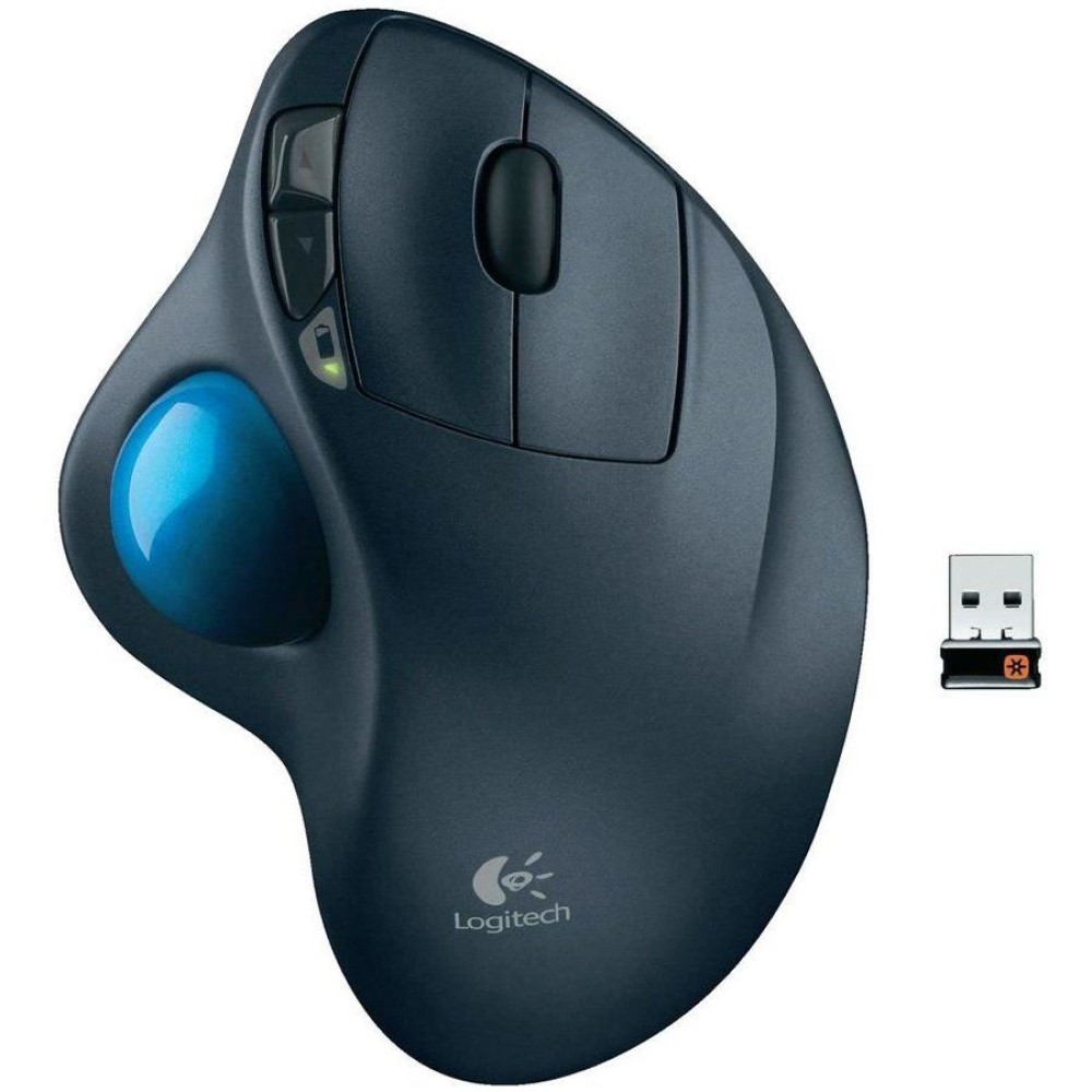 LOGITECH M570 Wireless Trackball - BLACK - EER2