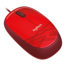 LOGITECH M105 Corded Mouse - RED - USB