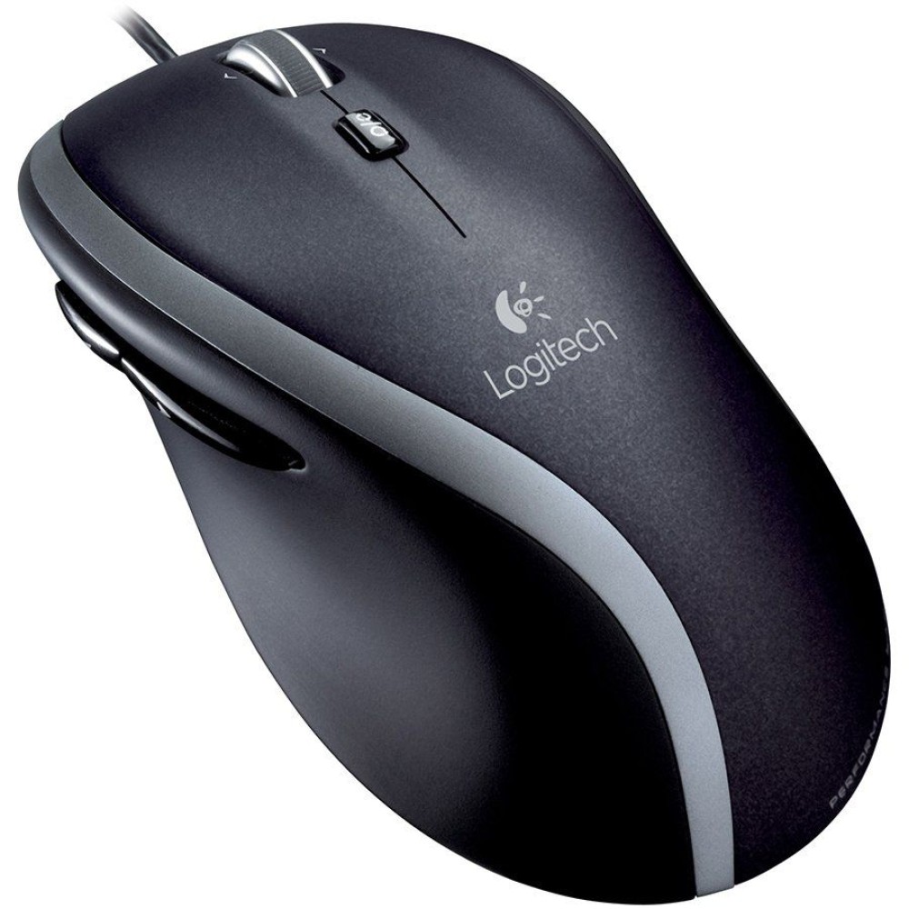 LOGITECH M500 Corded Mouse - BLACK - EWR2