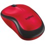 LOGITECH M220 Wireless Mouse - SILENT - RED