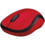 LOGITECH M220 Wireless Mouse - SILENT - RED