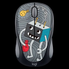 LOGITECH Wireless Mouse M238 - Doodle Collection - LIGHTBULB  - EMEA