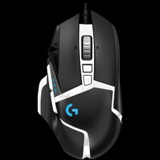 LOGITECH G502 SE Corded Gaming Mouse - HERO - BLACK/WHITE - USB - EER2