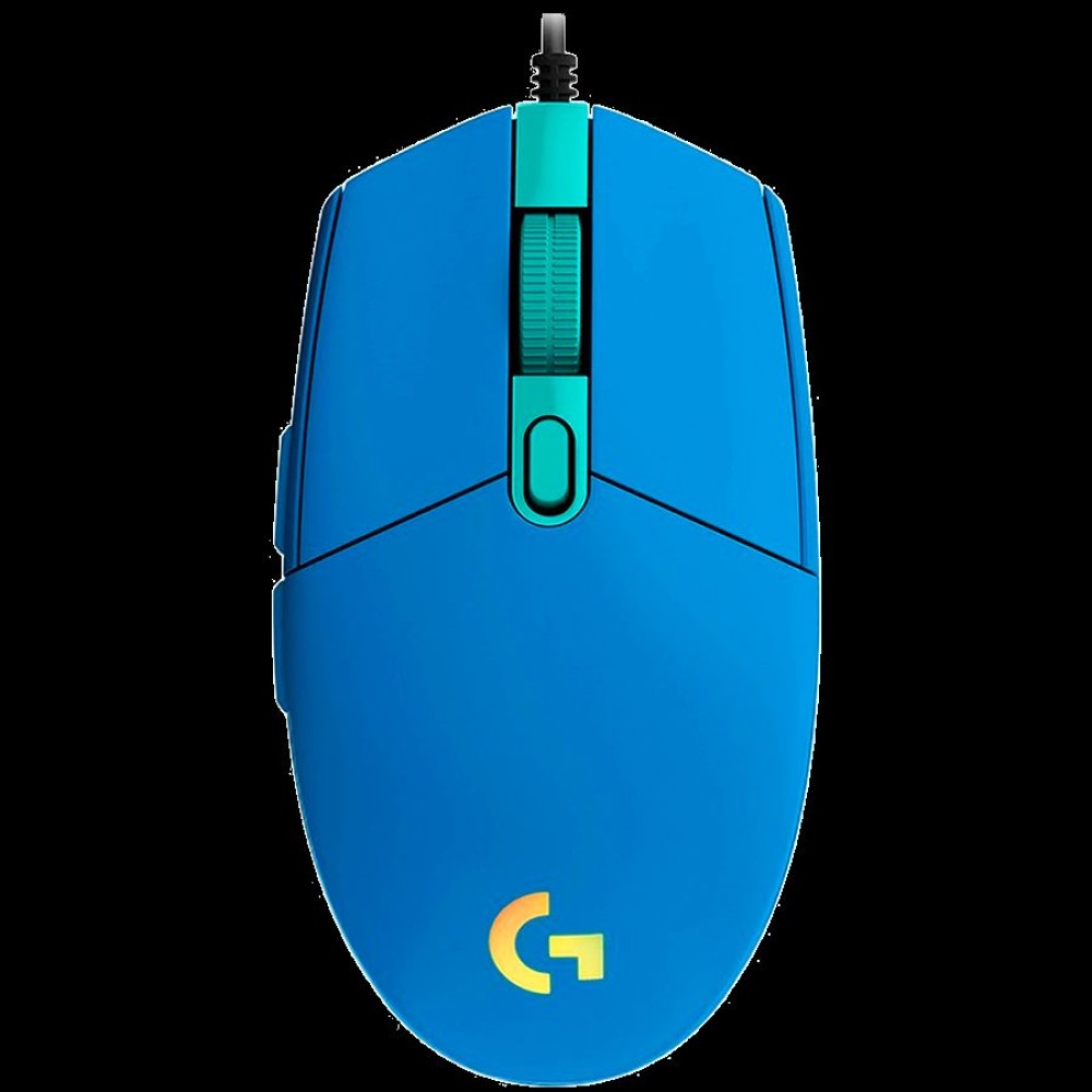 LOGITECH G102 LIGHTSYNC Corded Gaming Mouse - BLUE - USB - EER