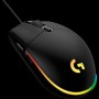 LOGITECH G102 LIGHTSYNC Corded Gaming Mouse - BLACK - USB - EER