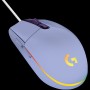 LOGITECH G102 LIGHTSYNC Corded Gaming Mouse - LILAC - USB - EER