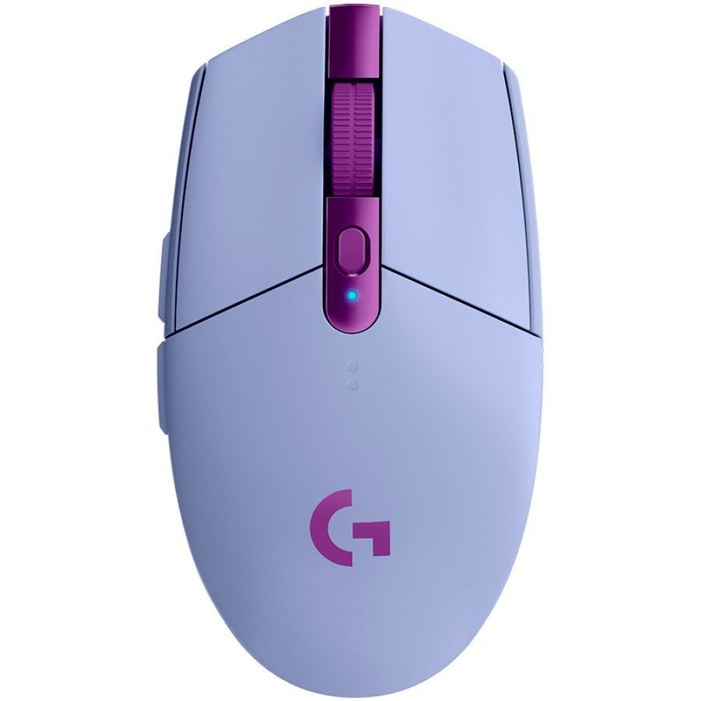 LOGITECH G305 LIGHTSPEED Wireless Gaming Mouse - LILAC - EER2