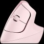 LOGITECH Lift Bluetooth Vertical Ergonomic Mouse - ROSE/DARK ROSE