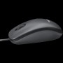 LOGITECH M100 Corded Mouse - BLACK - USB