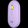 LOGITECH Pebble M350 Wireless Mouse - LAVENDER LEMONADE - 2.4GHZ/BT - EMEA - CLOSED BOX