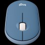 LOGITECH Pebble M350 Wireless Mouse - BLUEBERRY - 2.4GHZ/BT - EMEA - CLOSED BOX