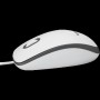 LOGITECH M100 Corded Mouse-WHITE