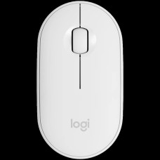 LOGITECH M350S Pebble 2 Bluetooth Mouse - TONAL WHITE