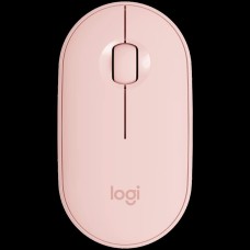 LOGITECH M350S Pebble 2 Bluetooth Mouse - TONAL ROSE