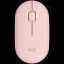 LOGITECH M350S Pebble 2 Bluetooth Mouse - TONAL ROSE