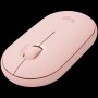 LOGITECH M350S Pebble 2 Bluetooth Mouse - TONAL ROSE