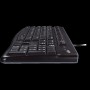 LOGITECH MK120 Corded Combo - BLACK - USB - RUS