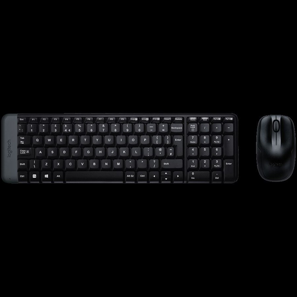 LOGITECH MK220 Wireless Combo - BLACK - RUS