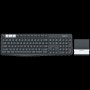 LOGITECH K375s Multi-Device Wireless Keyboard and Stand Combo - GRAPHITE/OFFWHITE - RUS