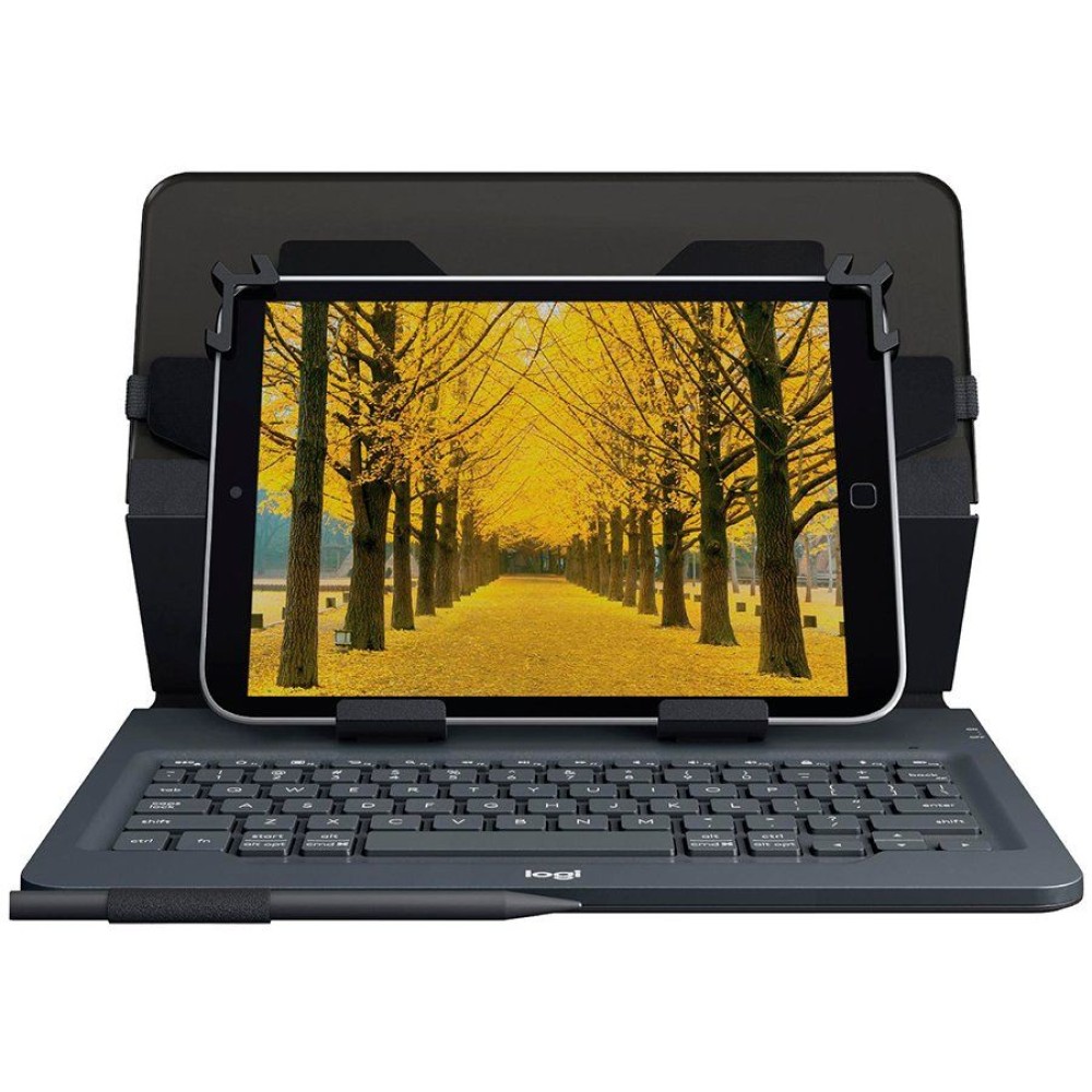 LOGITECH Universal Folio with keyboard for 9-10 inch tablets - RUS